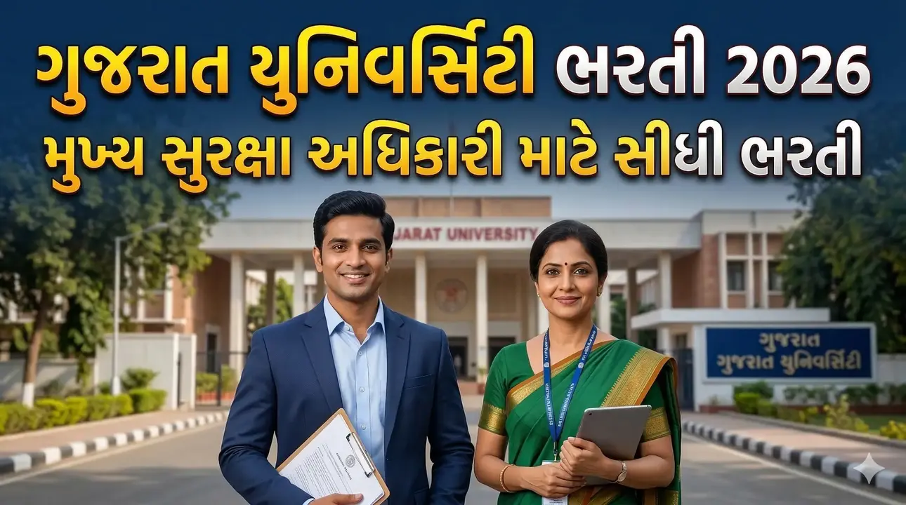 Gujarat University Recruitment 2026